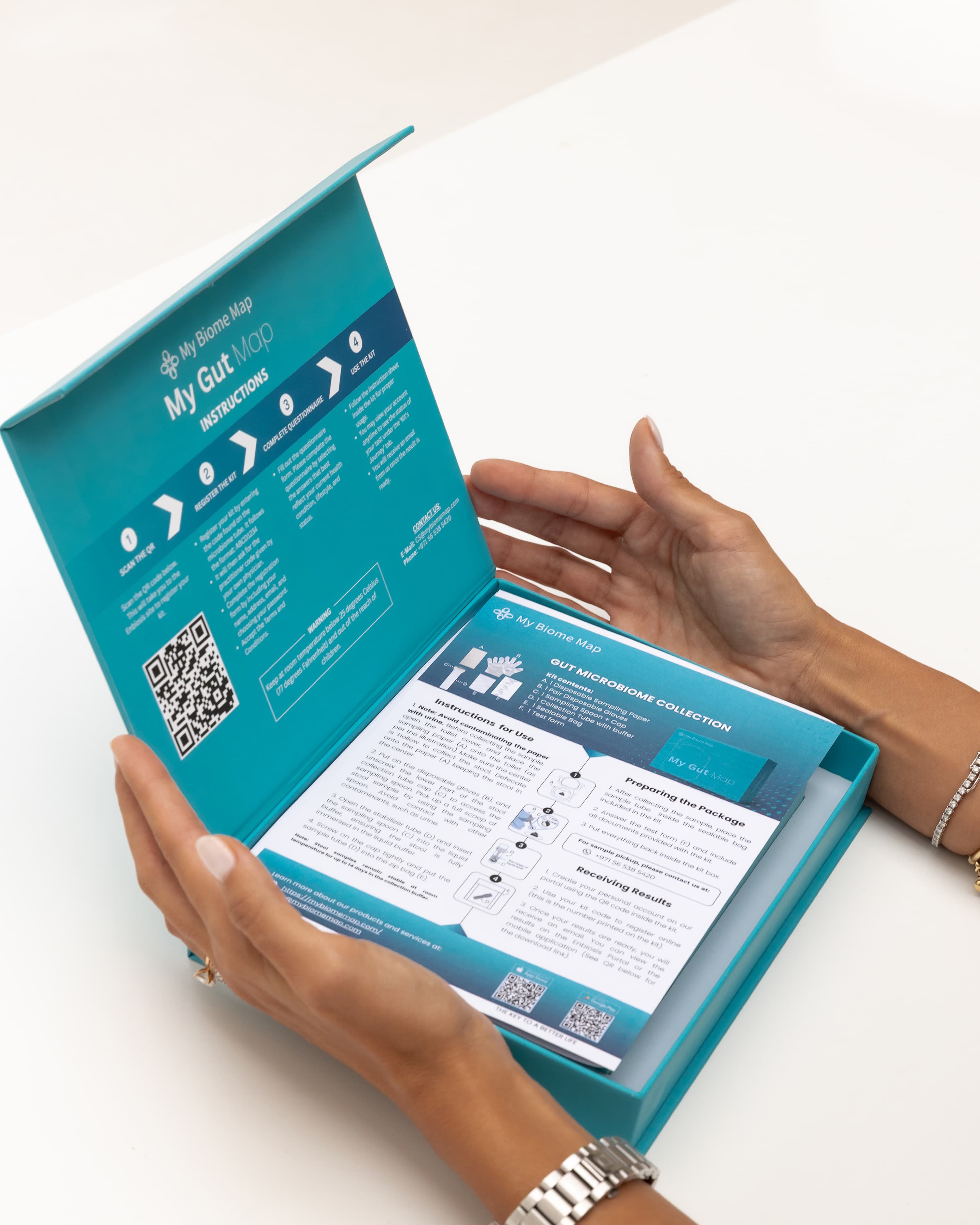 Test kit instructions